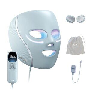 Shark Beauty CryoGlow Under-Eye Cooling+LED Anti-Aging & Skin Clearing Face Mask